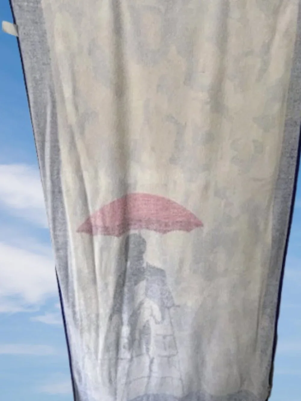 Vintage 1980s Hilasal Cotton Beach Towel Signed Oren